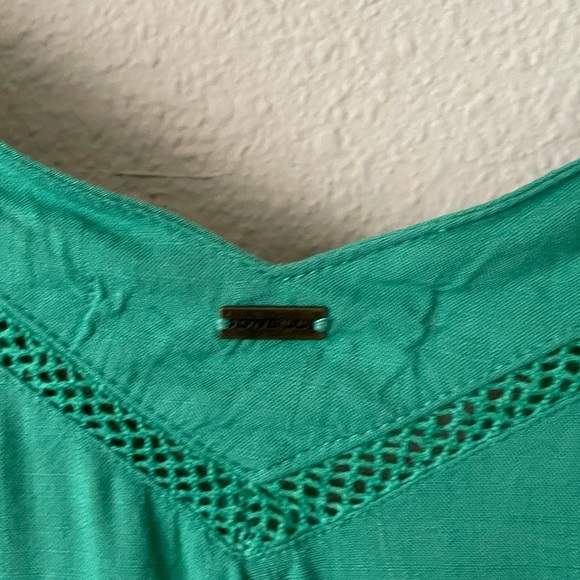 Green Wrap Dress Size L - Picture 6 of 10